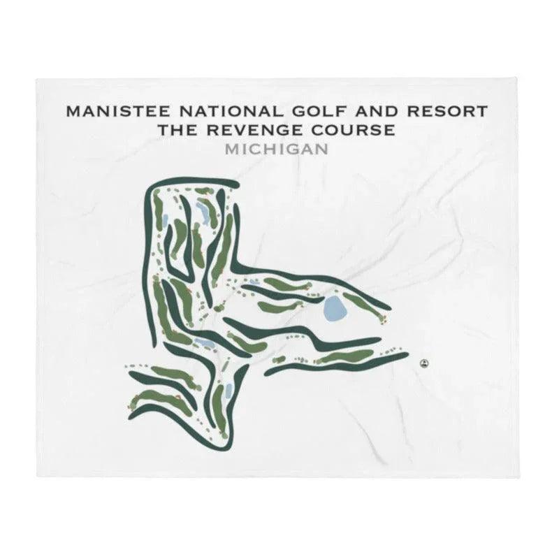 Manistee National Golf & Resort, The Revenge Course, Michigan - Printed Golf Course