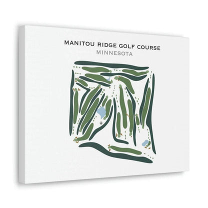 Manitou Ridge Golf Course, Minnesota - Printed Golf Courses