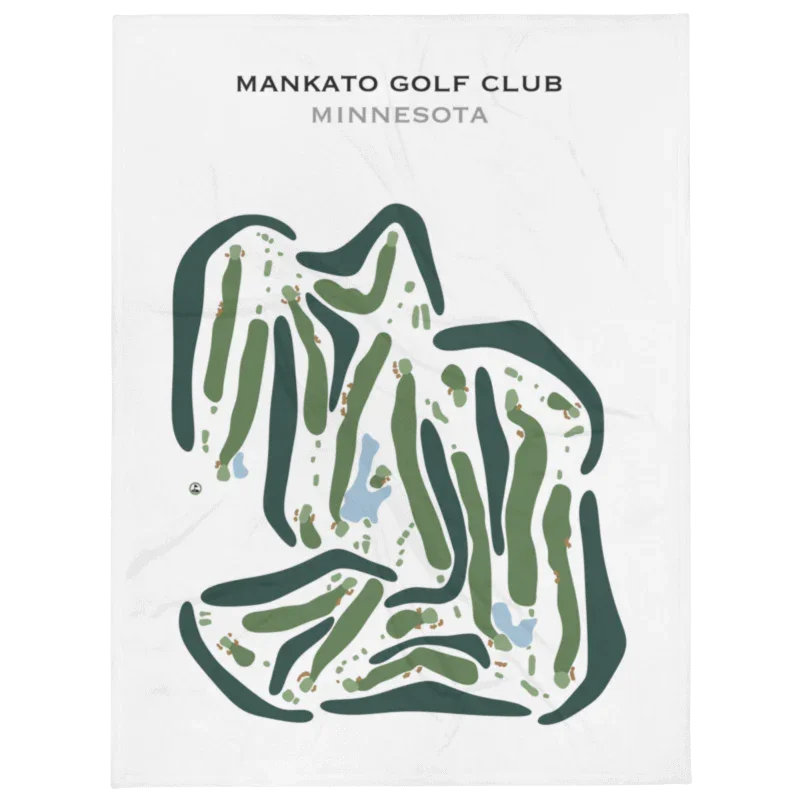 Mankato Golf Club, Minnesota - Printed Golf Courses
