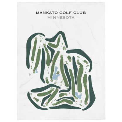 Mankato Golf Club, Minnesota - Printed Golf Courses