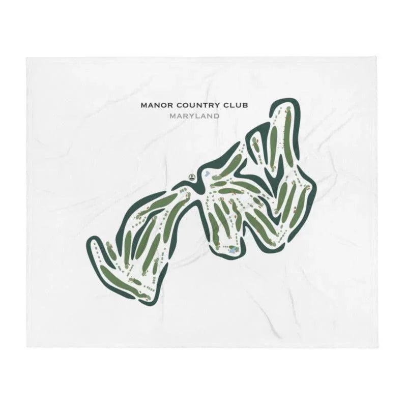 Manor Country Club, Maryland - Printed Golf Courses