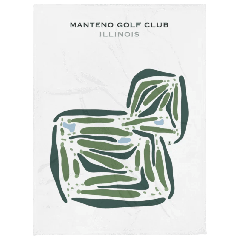 Manteno Golf Club, Illinois - Printed Golf Courses