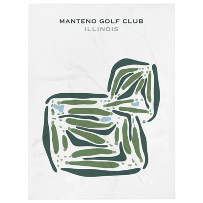 Manteno Golf Club, Illinois - Printed Golf Courses