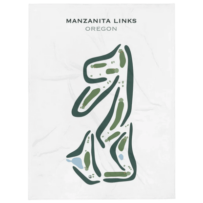 Manzanita Links, Oregon - Printed Golf Courses