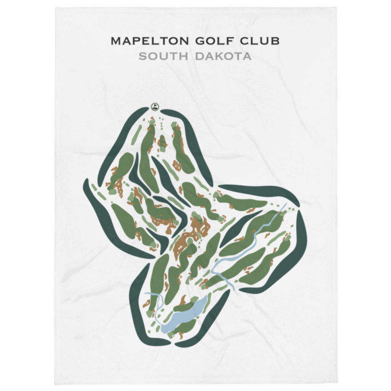 Mapelton Golf Club, South Dakota - Printed Golf Courses