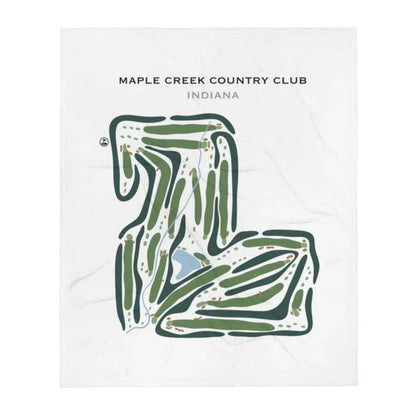 Maple Creek Country Club, Indiana - Printed Golf Courses