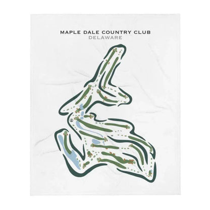 Maple Dale Country Club, Delaware - Printed Golf Courses