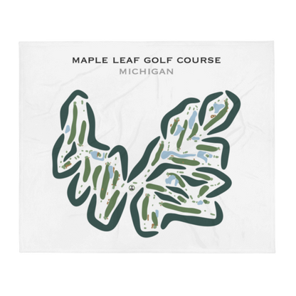 Maple Leaf Golf Course, Michigan - Printed Golf Courses