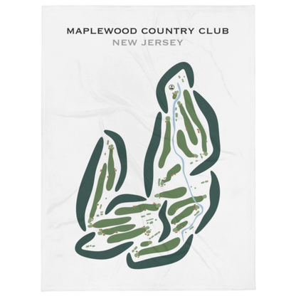 Maplewood Country Club, New Jersey - Printed Golf Courses