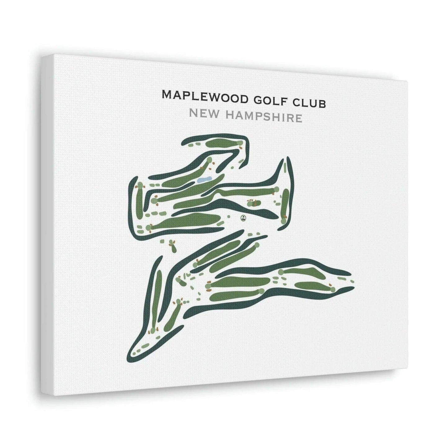 Maplewood Golf Club, New Hampshire - Printed Golf Courses