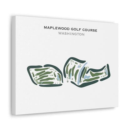 Maplewood Golf Course, Washington - Printed Golf Courses
