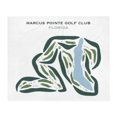 Marcus Pointe Golf Club, Florida - Printed Golf Courses