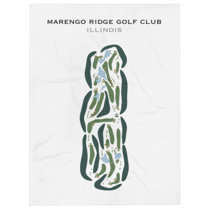 Marengo Ridge Golf Club, Illinois - Printed Golf Courses