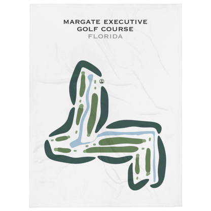 Margate Executive Golf Course, Florida - Printed Golf Courses