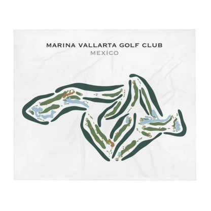 Marina Vallarta Golf Club, Mexico - Printed Golf Courses