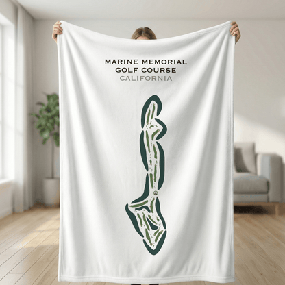 Marine Memorial Golf Course, California - Printed Golf Courses
