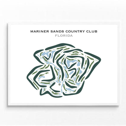 Mariner Sands Country Club, Florida - Printed Golf Courses