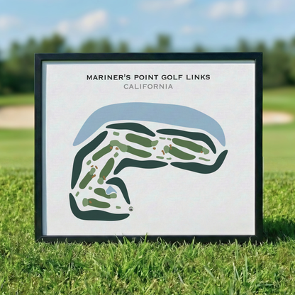 Mariner's Point Golf Links & Practice Center, California - Printed Golf Courses