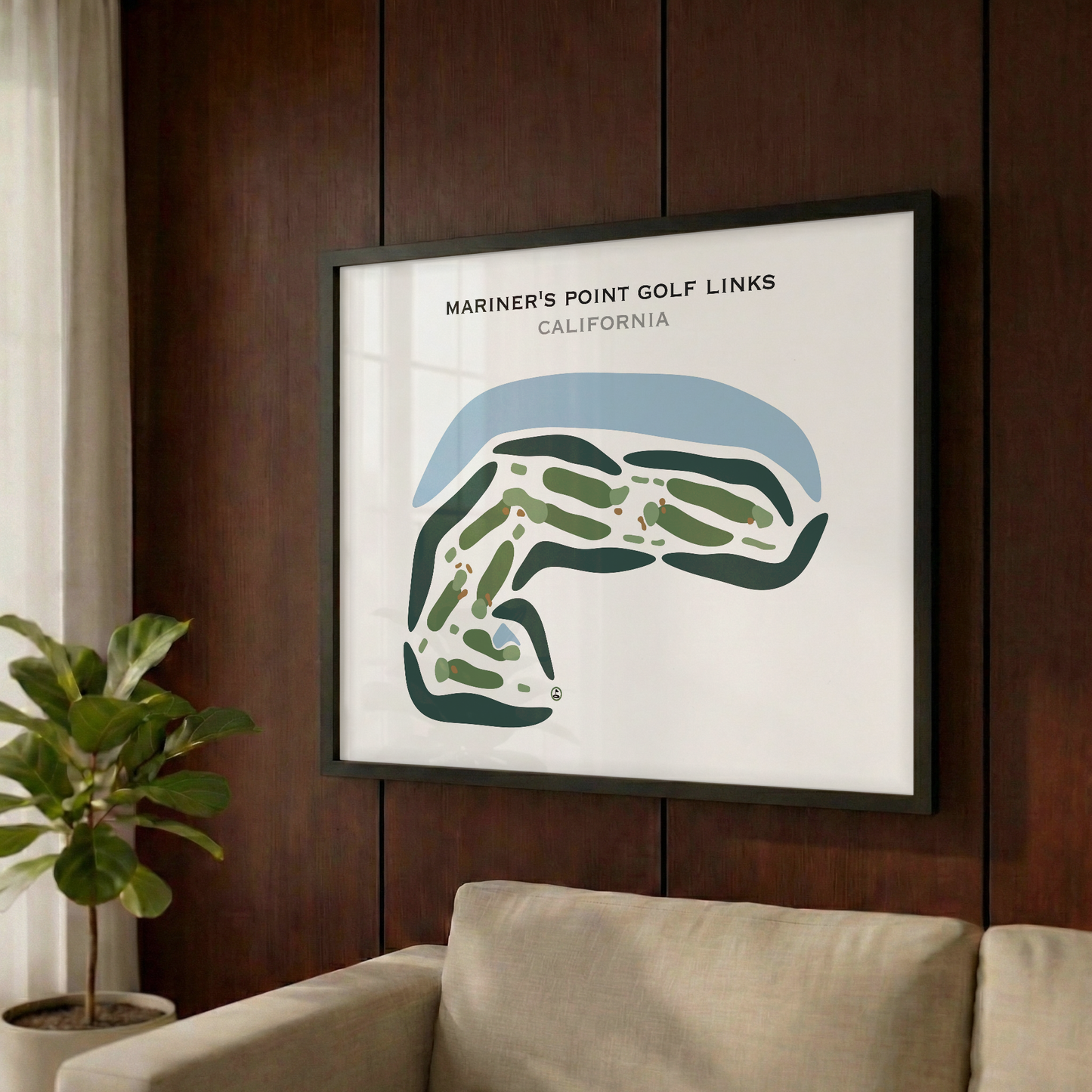 Mariner's Point Golf Links & Practice Center, California - Printed Golf Courses