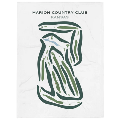 Marion Country Club, Kansas - Printed Golf Courses