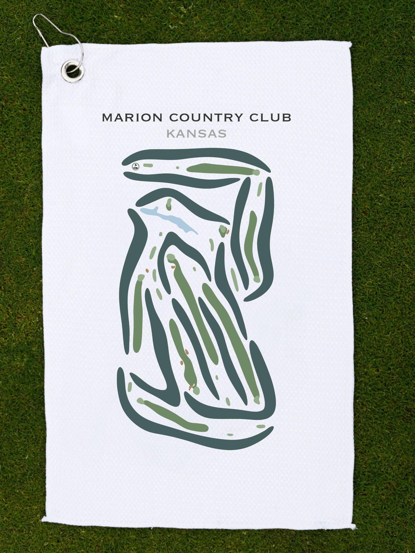 Marion Country Club, Kansas - Printed Golf Courses