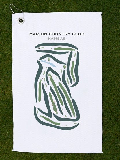 Marion Country Club, Kansas - Printed Golf Courses