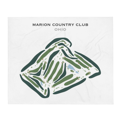 Marion Country Club, Ohio - Printed Golf Courses
