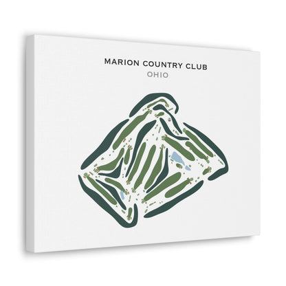 Marion Country Club, Ohio - Printed Golf Courses
