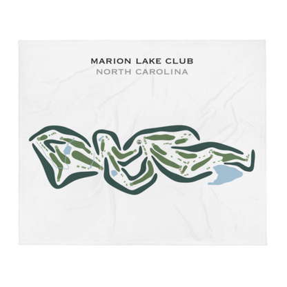 Marion Lake Club, North Carolina - Printed Golf Courses