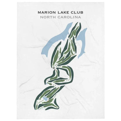 Marion Lake Club, North Carolina - Printed Golf Courses