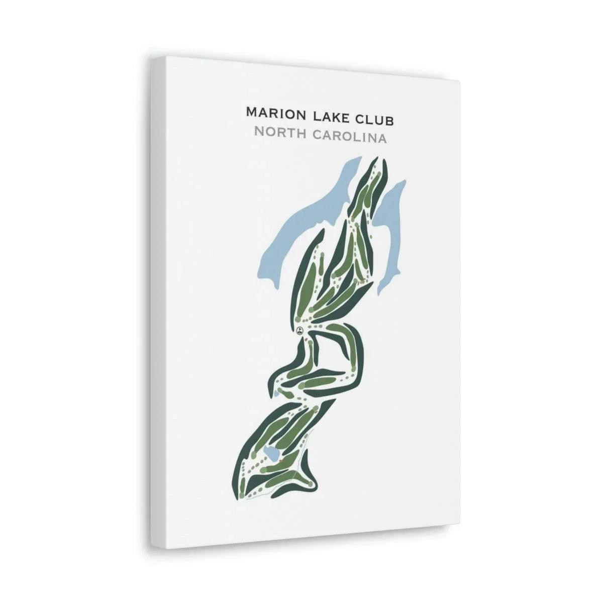 Marion Lake Club, North Carolina - Printed Golf Courses