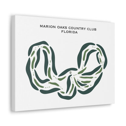 Marion Oaks Country Club, Florida - Printed Golf Courses