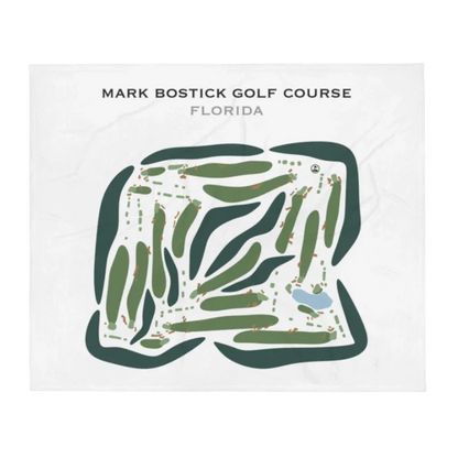 Mark Bostick Golf Course, Florida - Printed Golf Courses