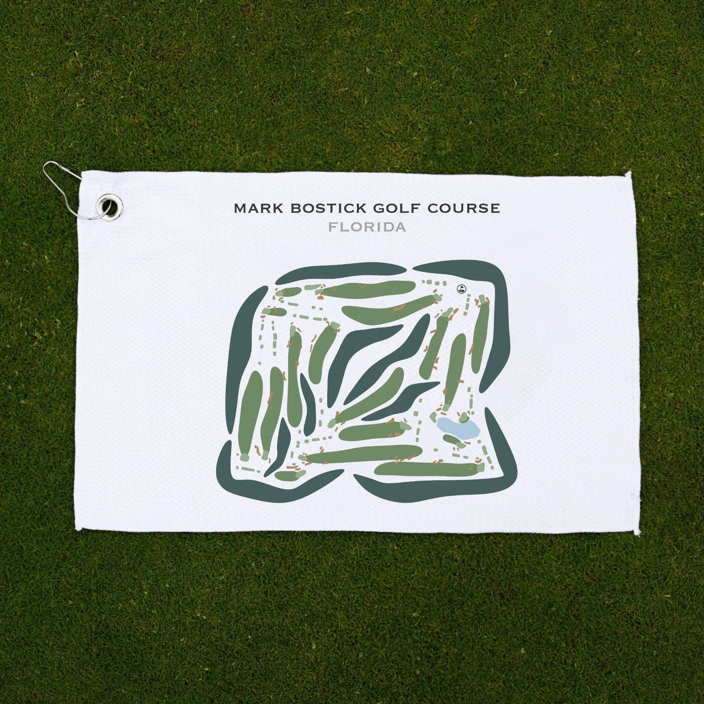 Mark Bostick Golf Course, Florida - Printed Golf Courses