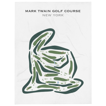 Mark Twain Golf Course, New York - Printed Golf Courses
