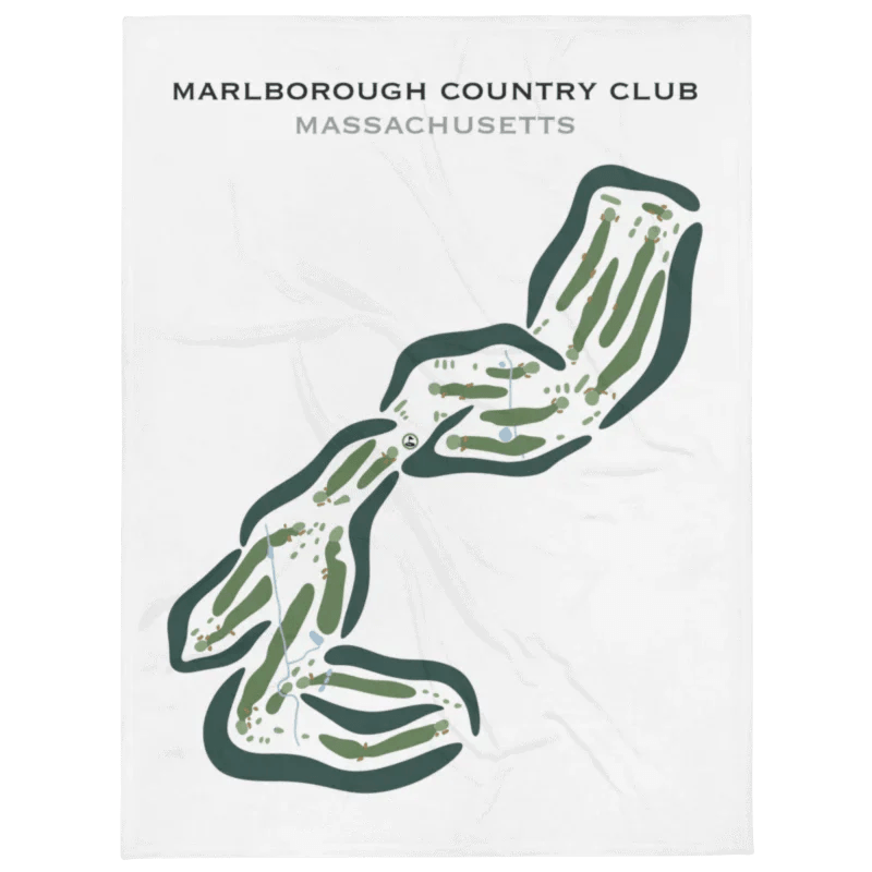 Marlborough Country Club, Massachusetts - Printed Golf Courses