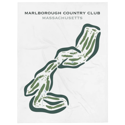 Marlborough Country Club, Massachusetts - Printed Golf Courses