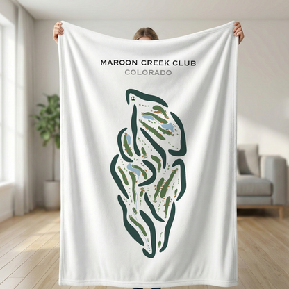 Maroon Creek Club, Colorado - Printed Golf Courses