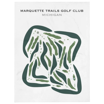 Marquette Trails Golf Club, Michigan - Printed Golf Courses