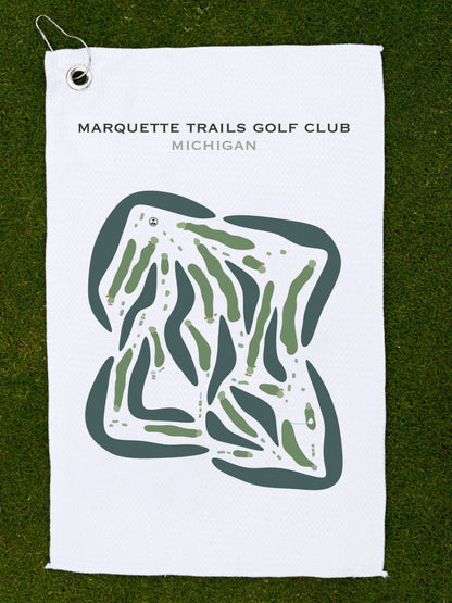 Marquette Trails Golf Club, Michigan - Printed Golf Courses