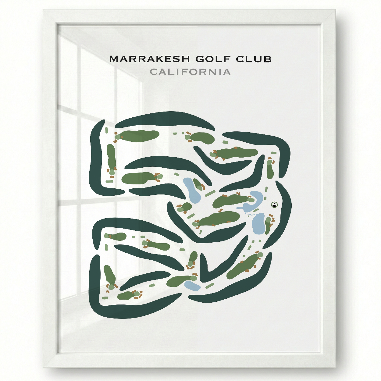 Marrakesh Golf Club, California - Printed Golf Courses