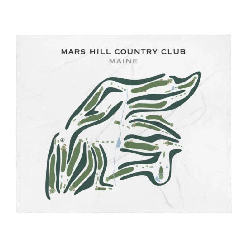 Mars Hill Country Club, Maine - Printed Golf Courses