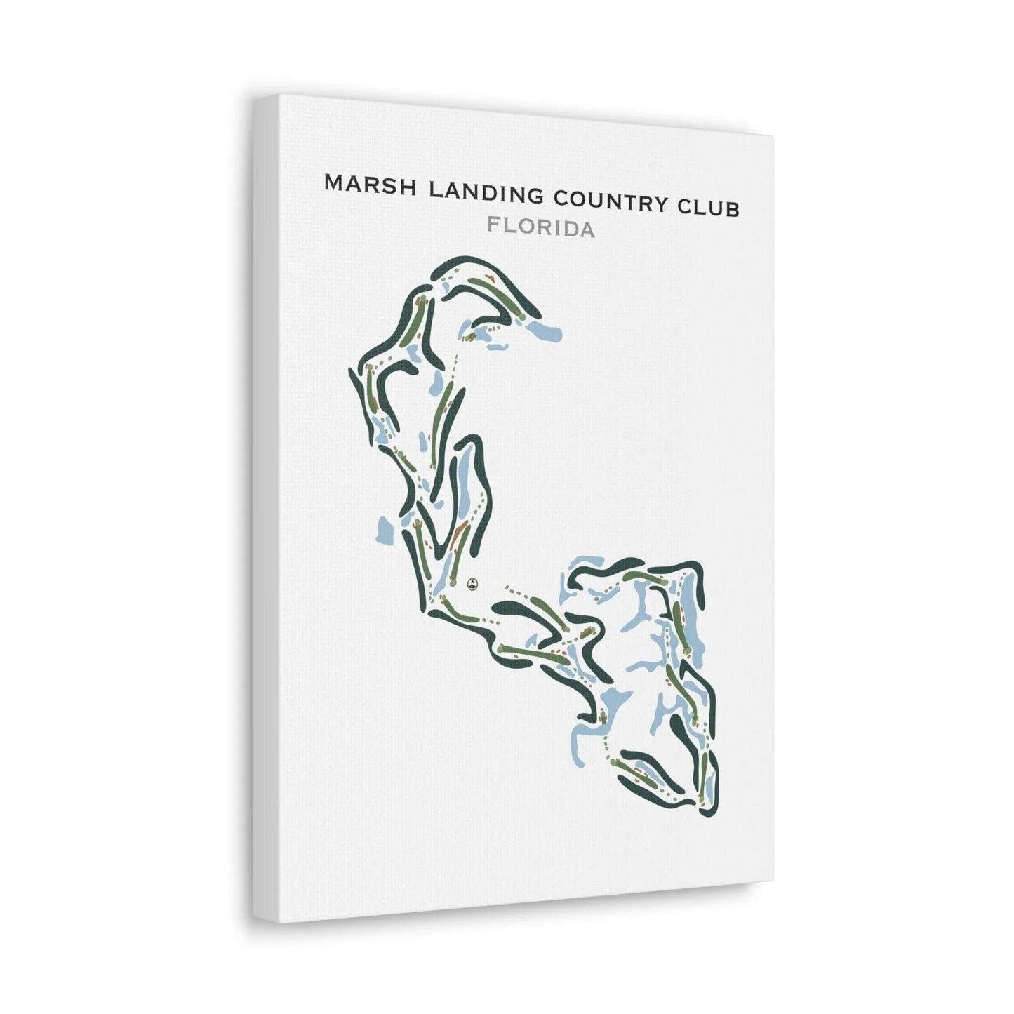 Marsh Landing Country Club, Florida - Printed Golf Courses