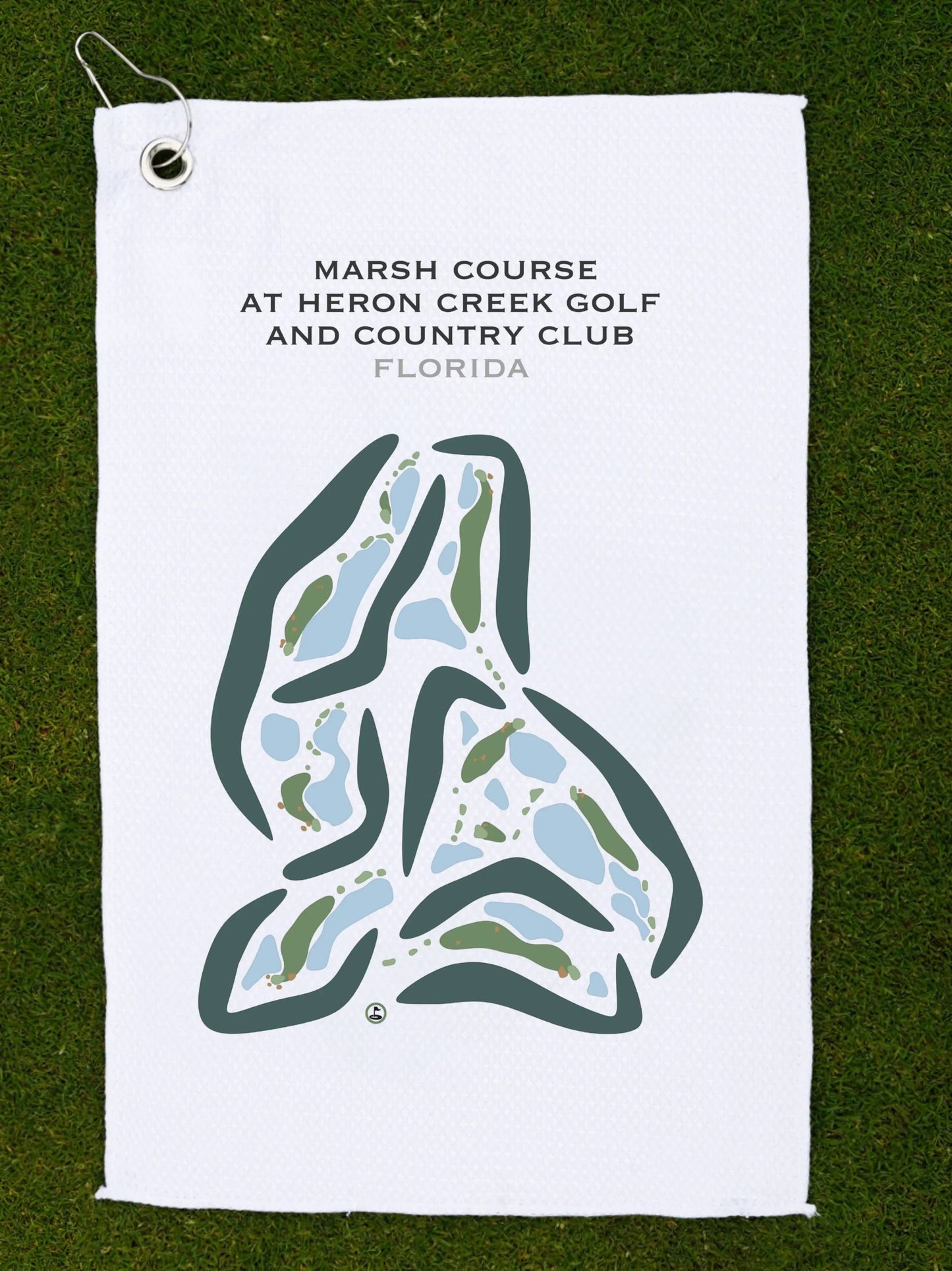 Marsh Course at Heron Creek Golf and Country Club, Florida - Printed Golf Courses