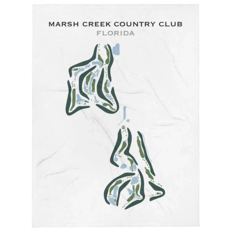 Marsh Creek Country Club, Florida - Printed Golf Course