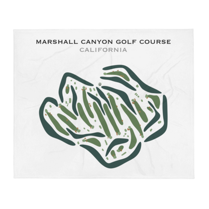 Marshall Canyon Golf Course, California - Printed Golf Courses