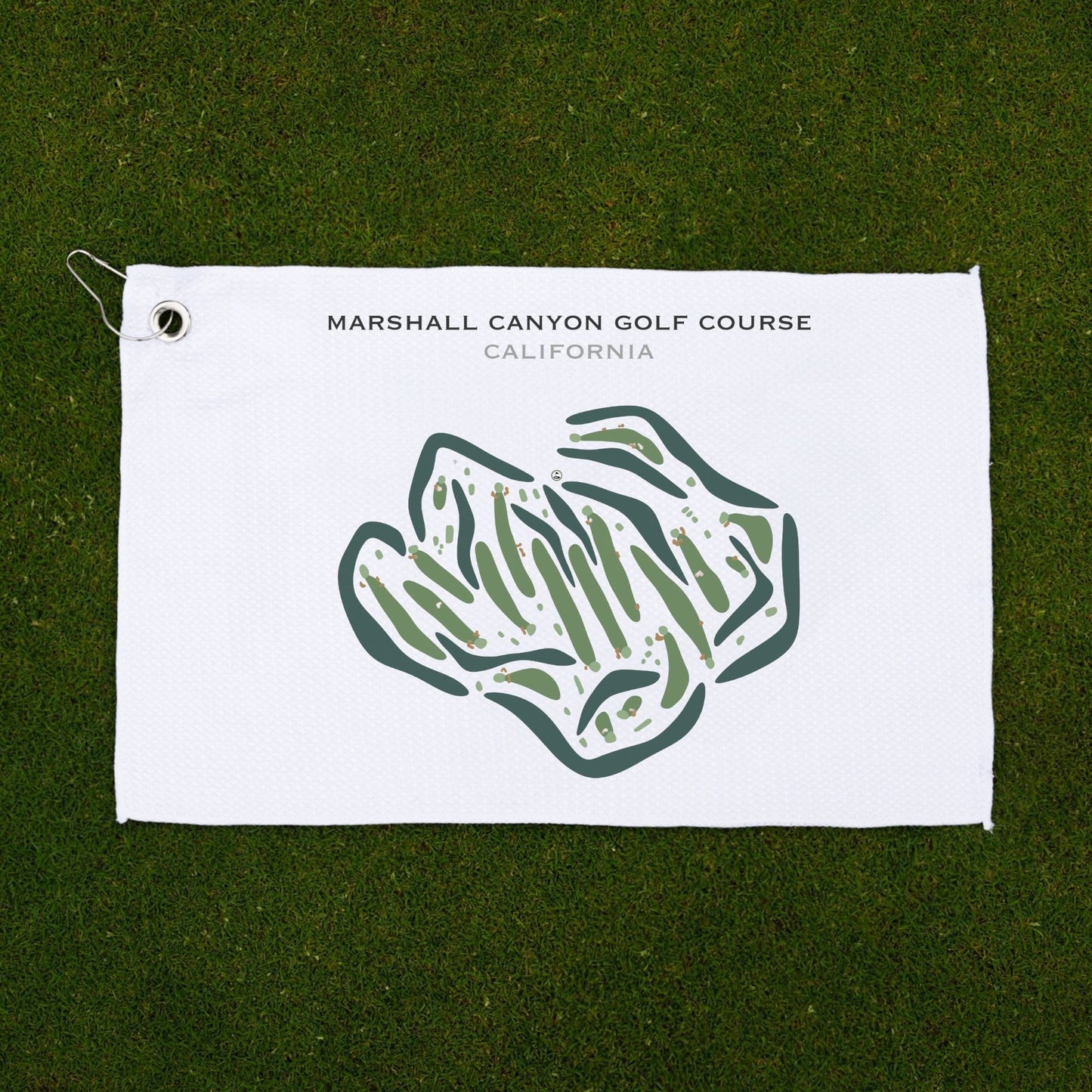 Marshall Canyon Golf Course, California - Printed Golf Courses