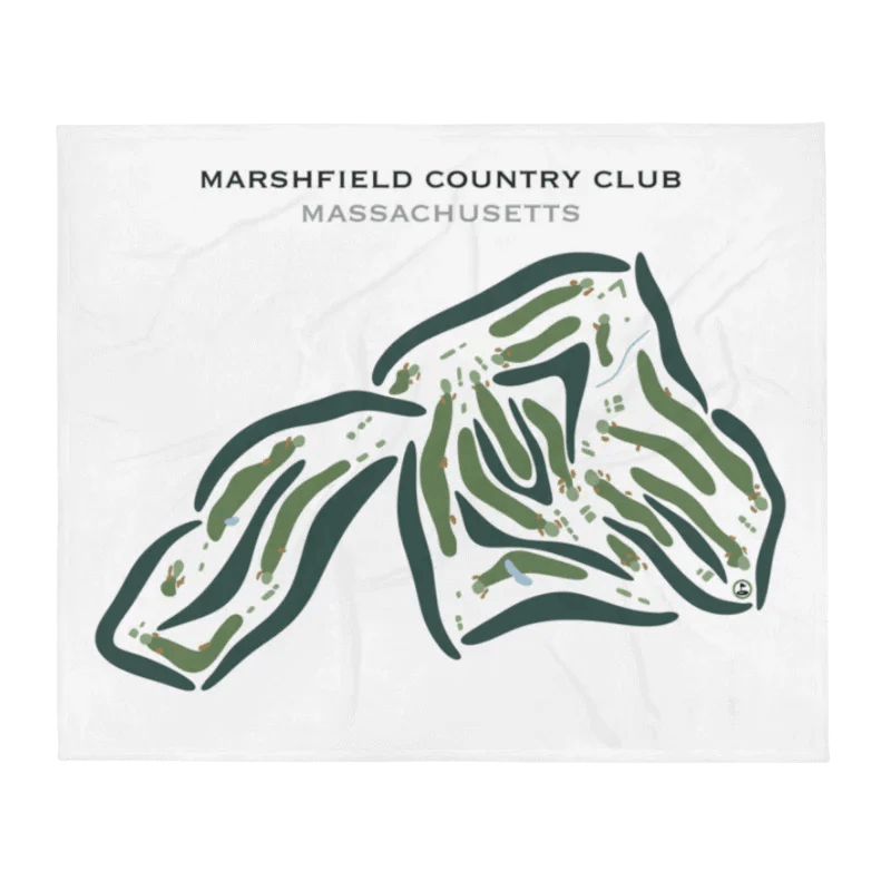 Marshfield Country Club, Massachusetts - Printed Golf Courses