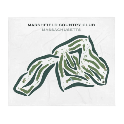 Marshfield Country Club, Massachusetts - Printed Golf Courses