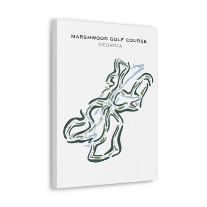 Marshwood Golf Course, Georgia - Printed Golf Courses